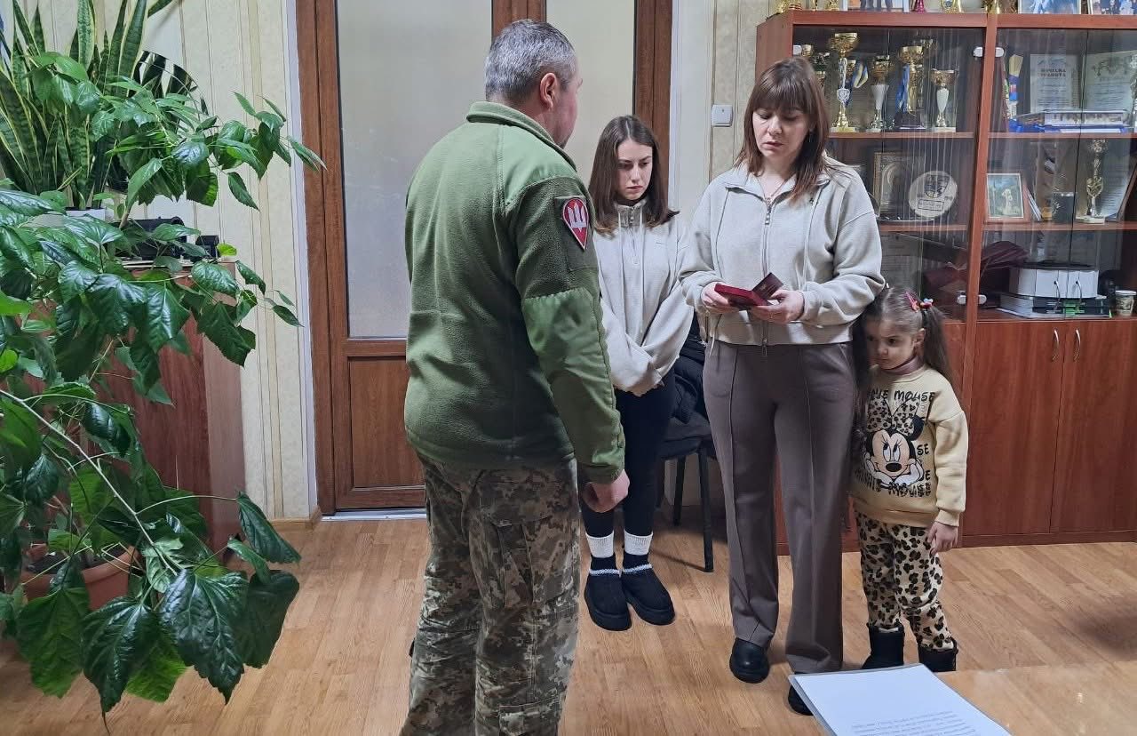 Орден «За мужність» (посмертно) передали рідним Героя з Арцизької громади