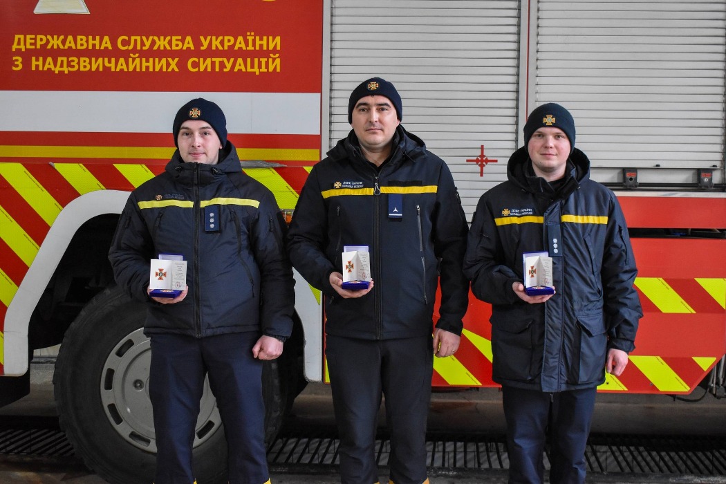 Рятувальники Ізмаїльського району отримали державні та відомчі нагороди