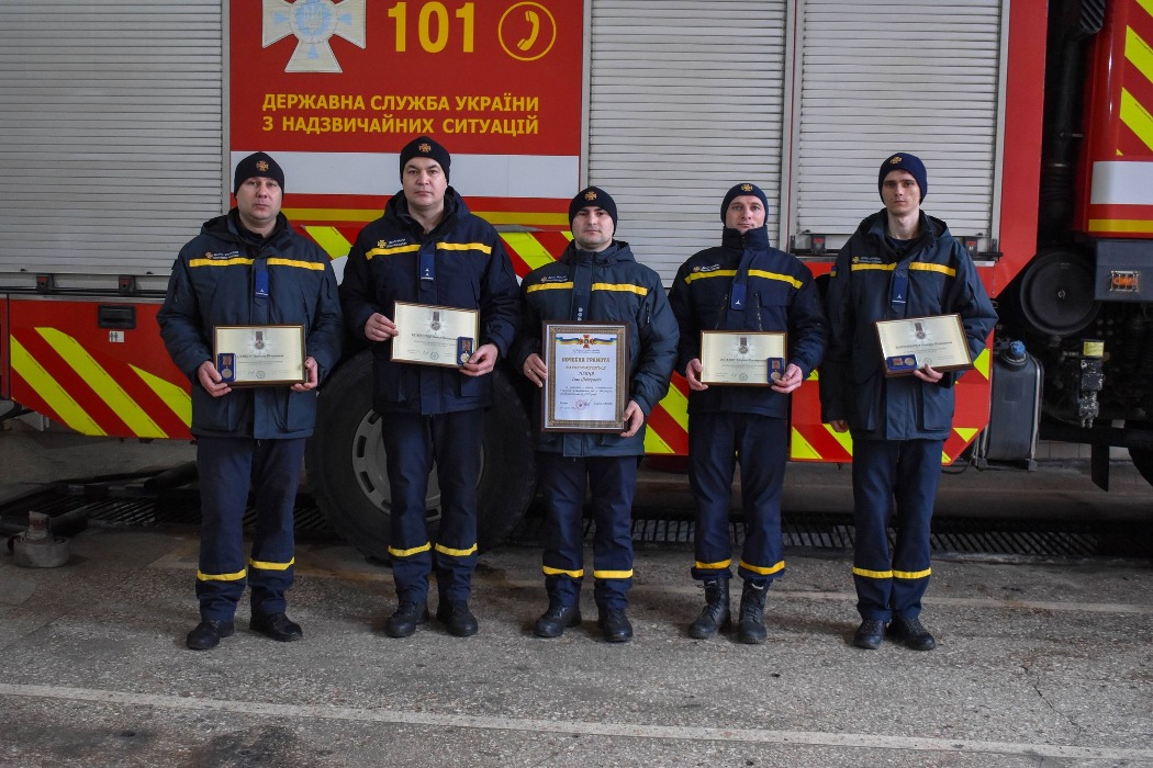 Рятувальники Ізмаїльського району отримали державні та відомчі нагороди