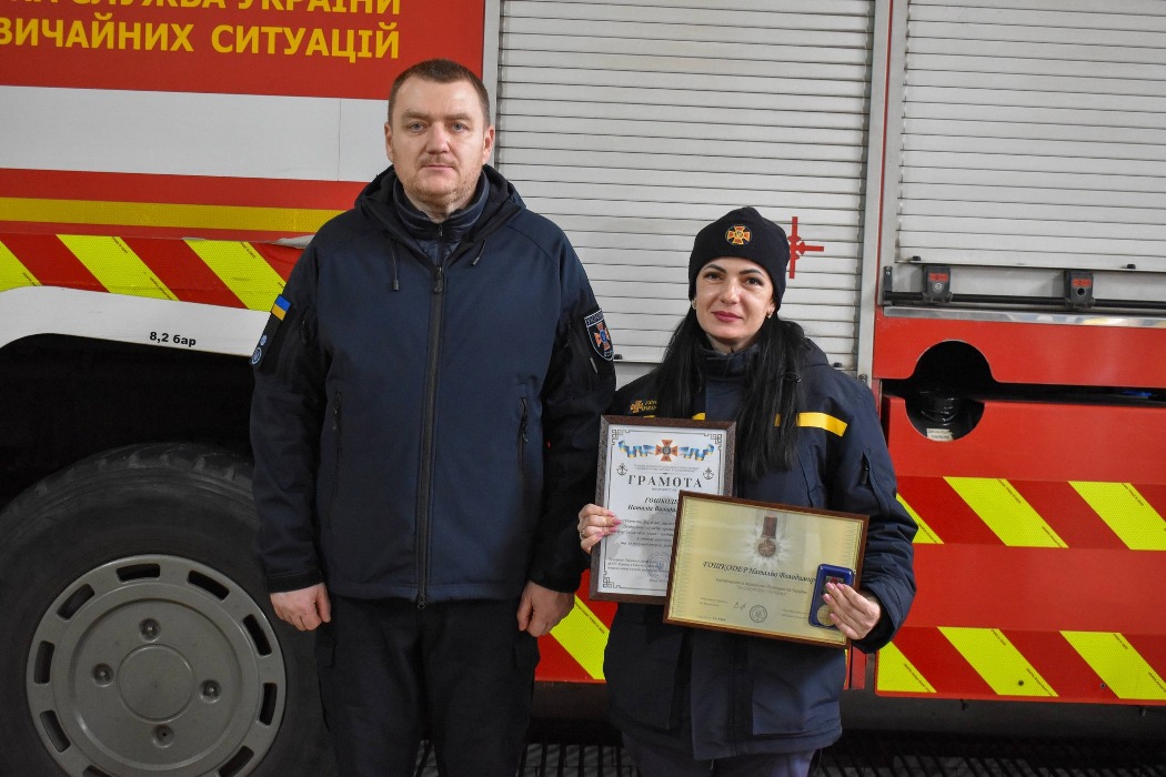 Рятувальники Ізмаїльського району отримали державні та відомчі нагороди