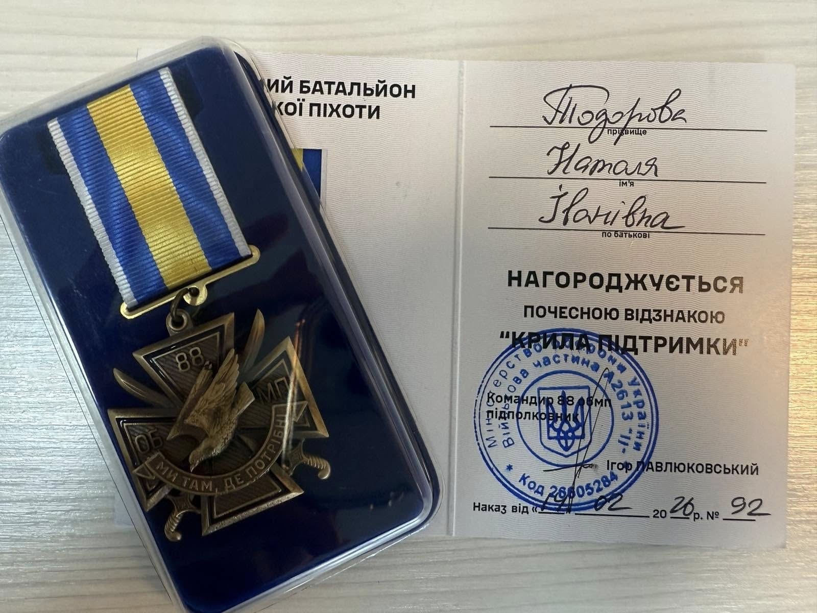 Саф’янівська громада та КНП "Центральна районна лікарня" отримали почесні відзнаки «Крила підтримки»