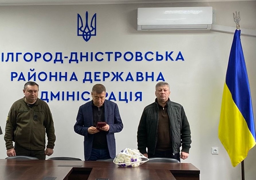 Сину Захисника з Білгород-Дністровщини Юрія Козельчука вручили посмертну державну нагороду