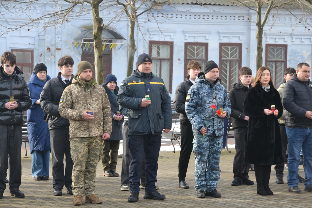 У роковини великої війни в Кілії вшанували пам'ять військових та цивільних жертв