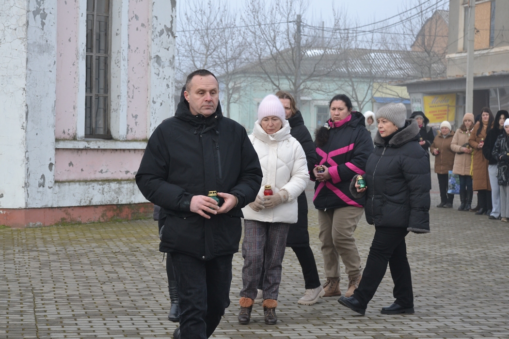 У роковини великої війни в Кілії вшанували пам'ять військових та цивільних жертв