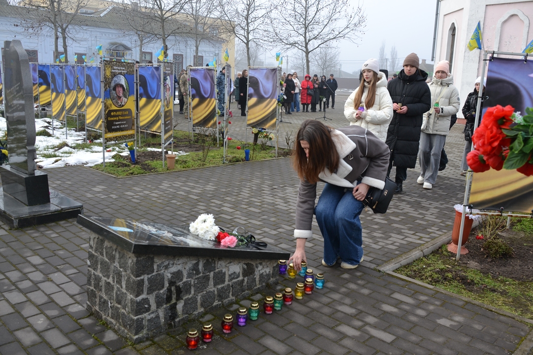 У роковини великої війни в Кілії вшанували пам'ять військових та цивільних жертв