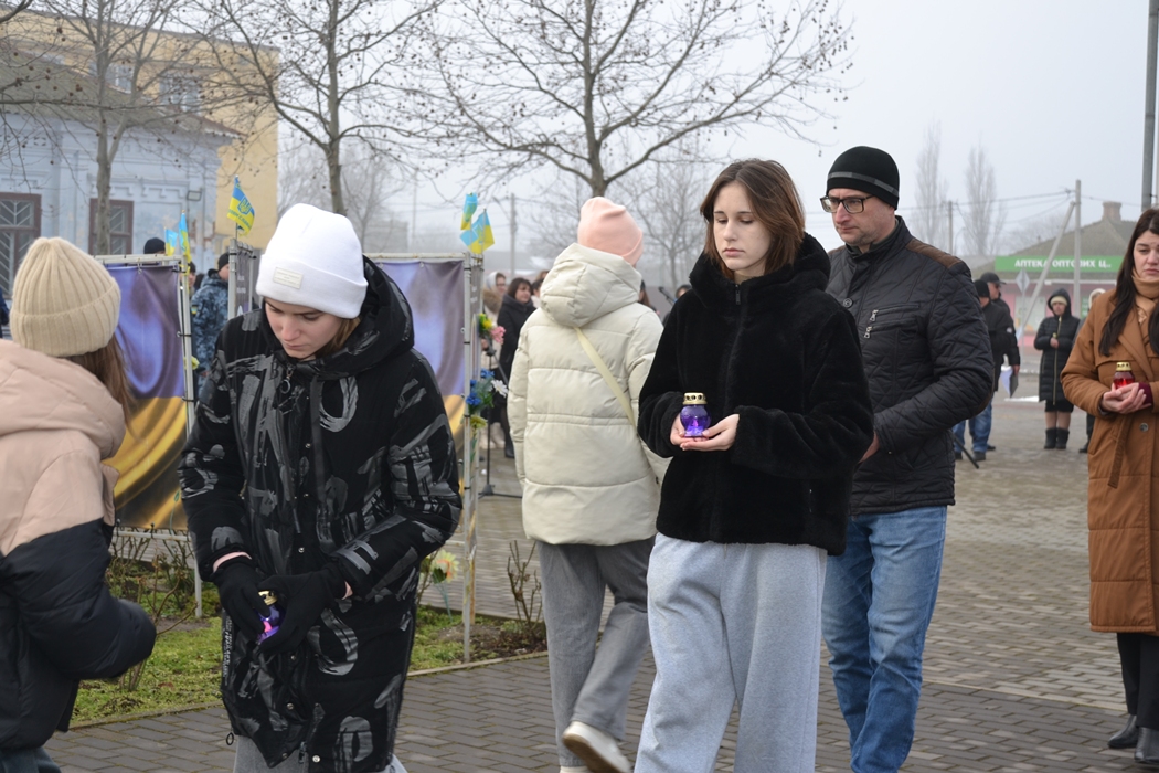 У роковини великої війни в Кілії вшанували пам'ять військових та цивільних жертв
