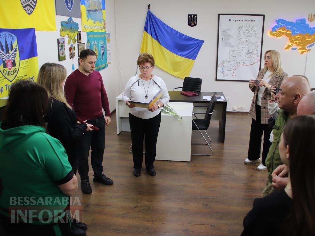 У Болграді нагороду президента України вручили вдові Героя Едуарда Пельтека