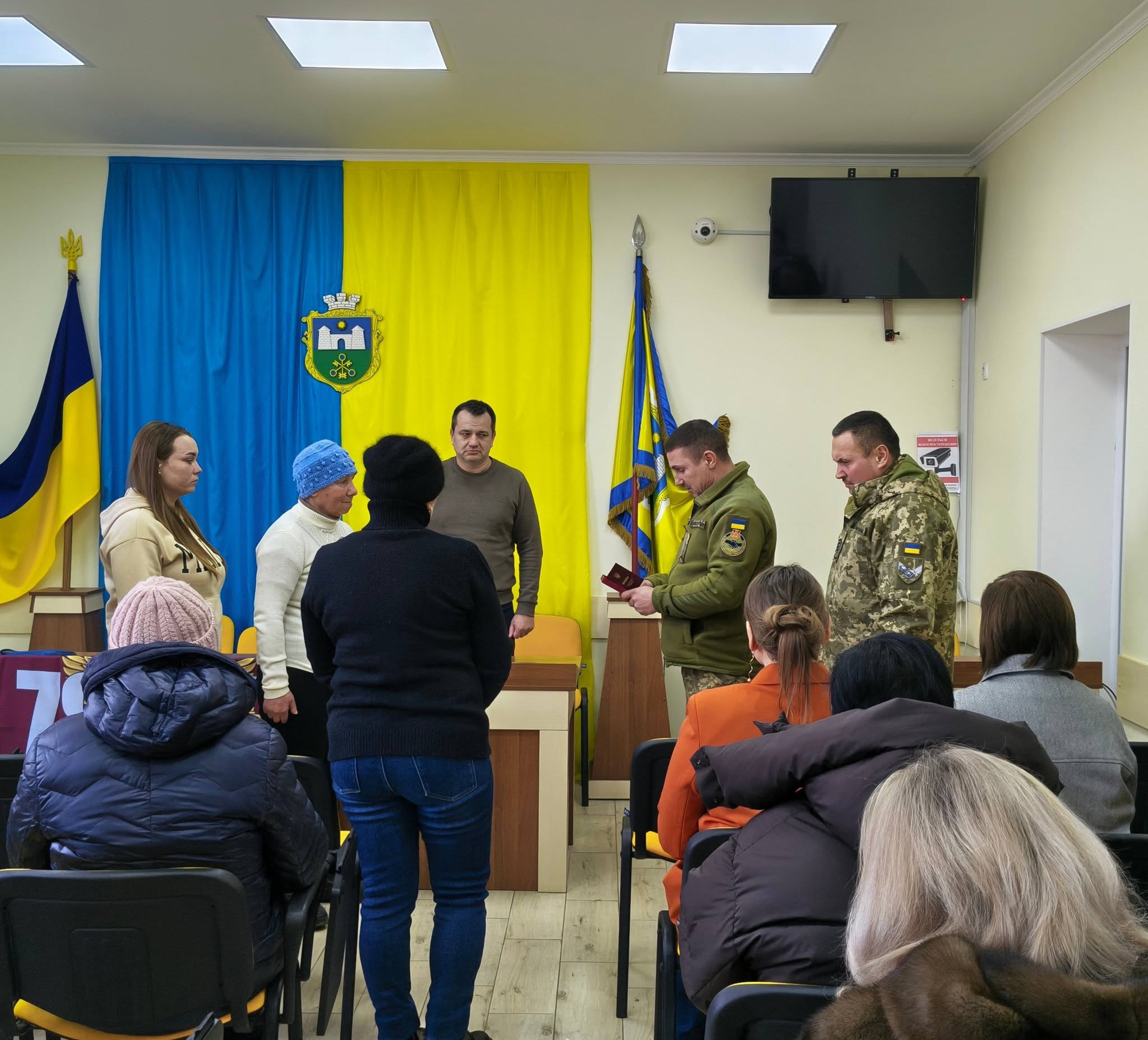 У Татарбунарах родинам двох загиблих воїнів передали державні нагороди