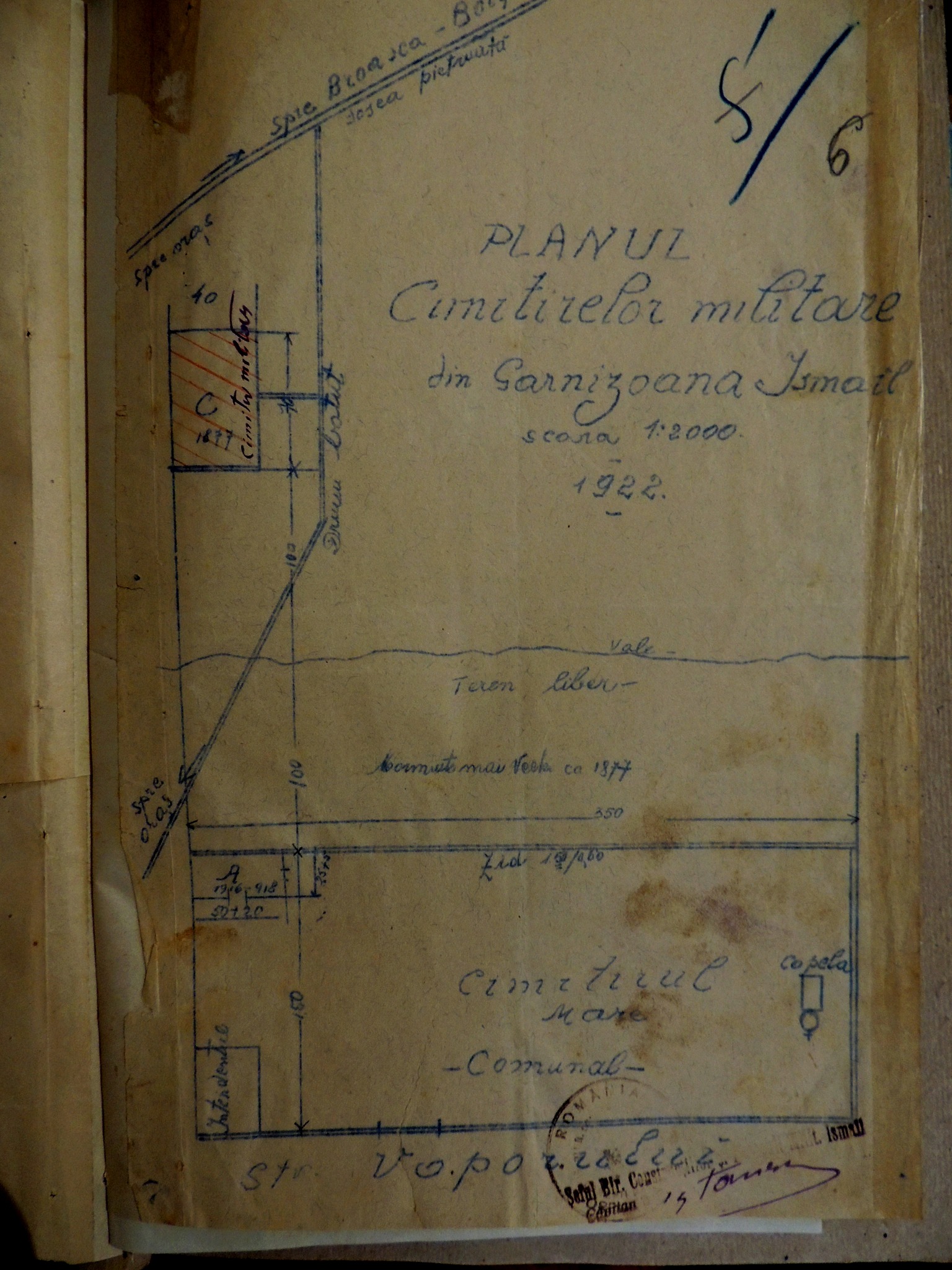 В Ізмаїлі колись існували справжні румунські військові кладовища