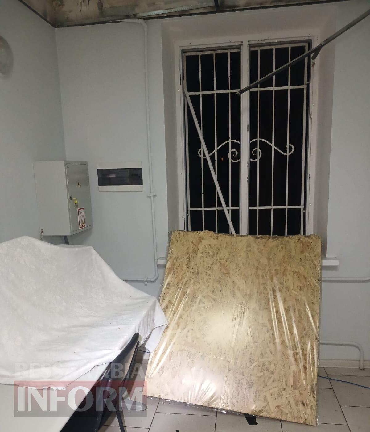 В Ізмаїлі вп’яте через дронову атаку постраждала поліклініка колишньої Дунайської лікарні