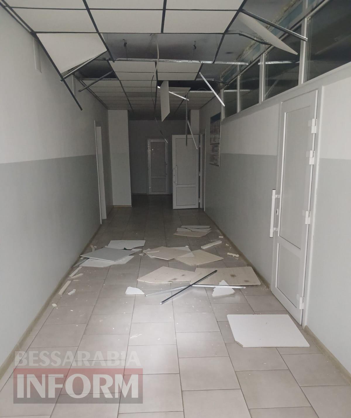 В Ізмаїлі вп’яте через дронову атаку постраждала поліклініка колишньої Дунайської лікарні