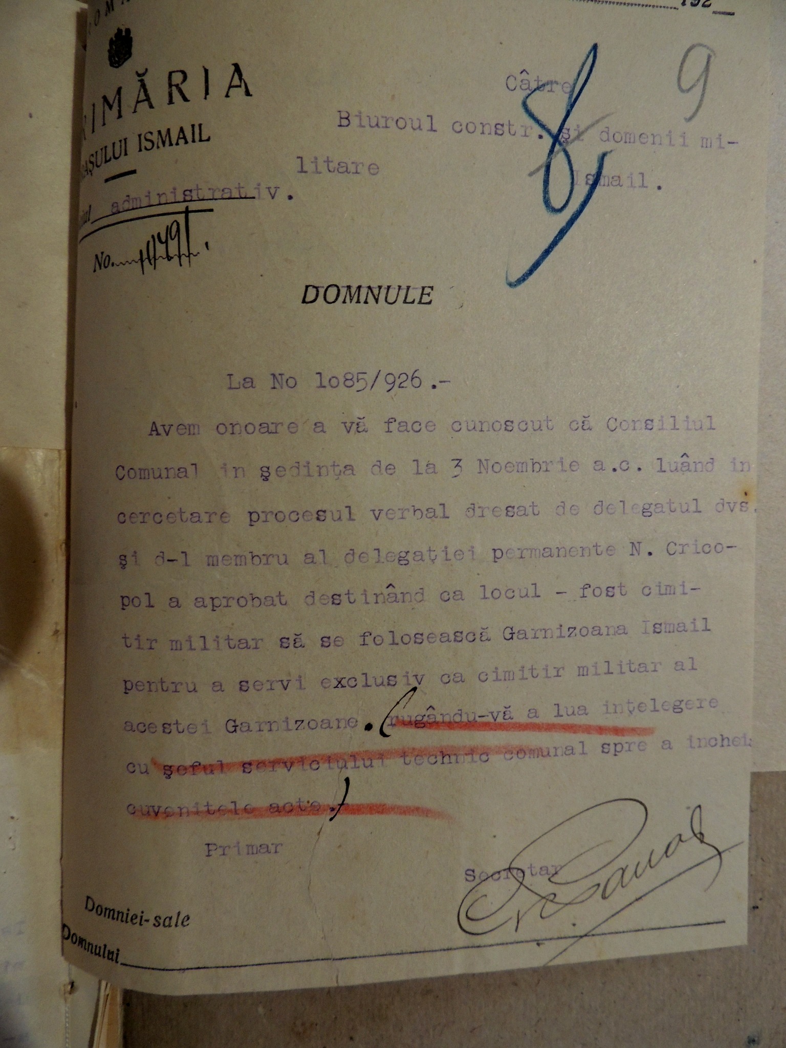 В Ізмаїлі колись існували справжні румунські військові кладовища
