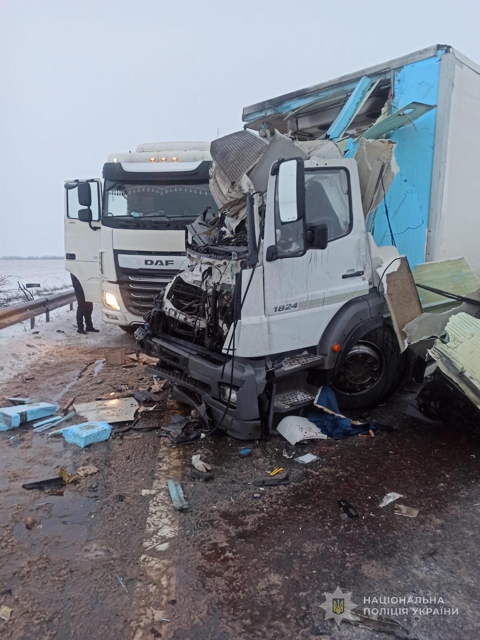 На автодорозі Одеса-Київ через ДТП обмежено рух транспорту