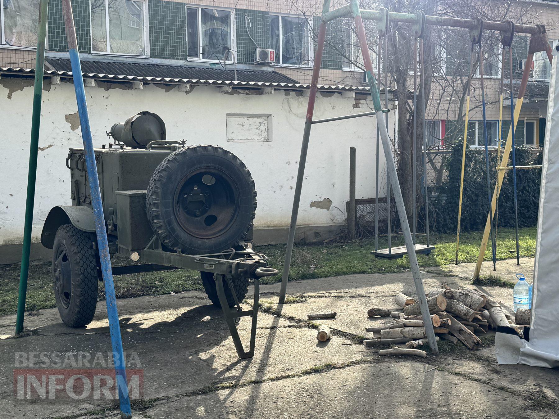 В Кілії розгорнуті пункти обігріву та польові кухні на період надзвичайної ситуації