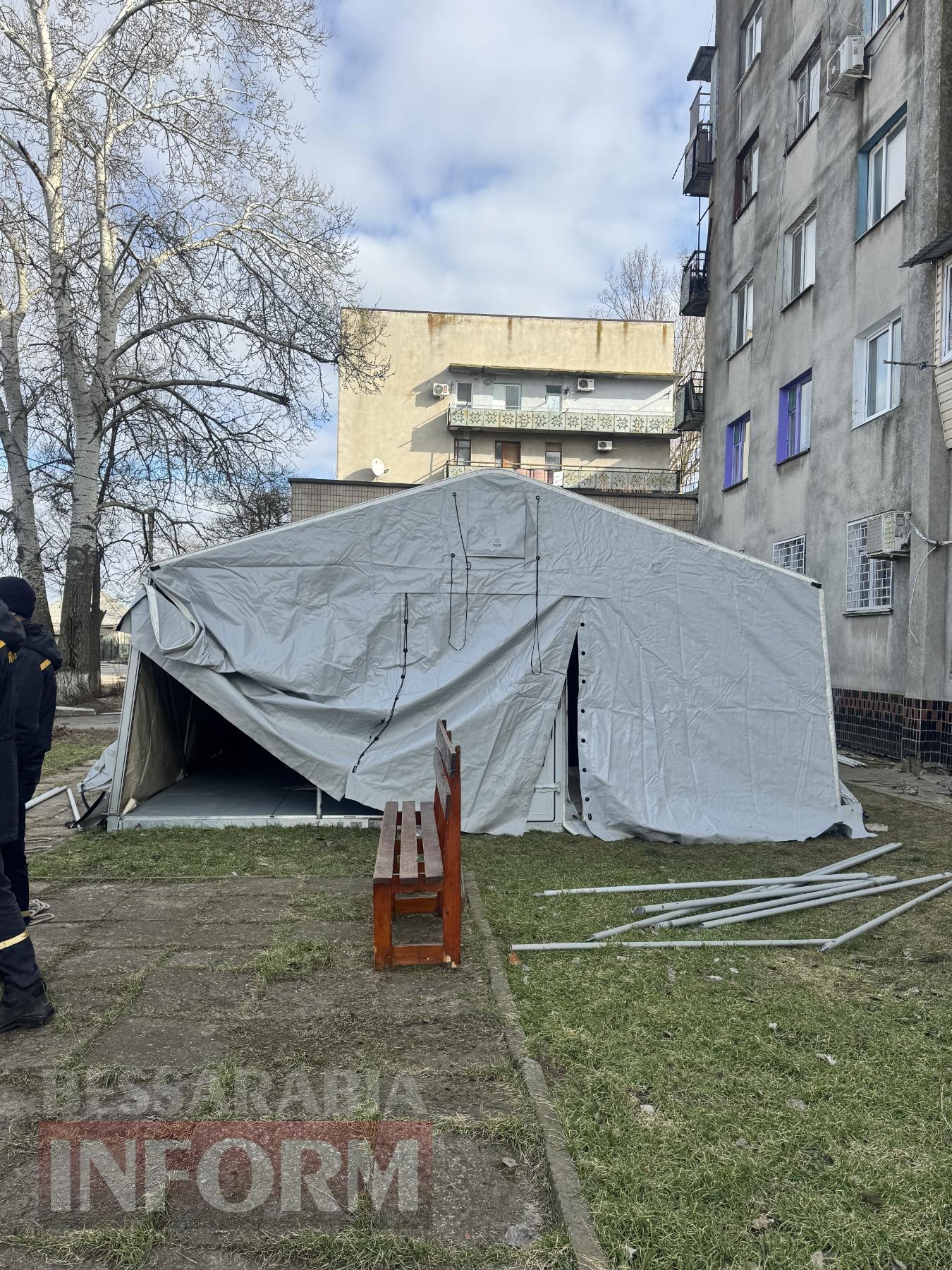 В Кілії розгорнуті пункти обігріву та польові кухні на період надзвичайної ситуації