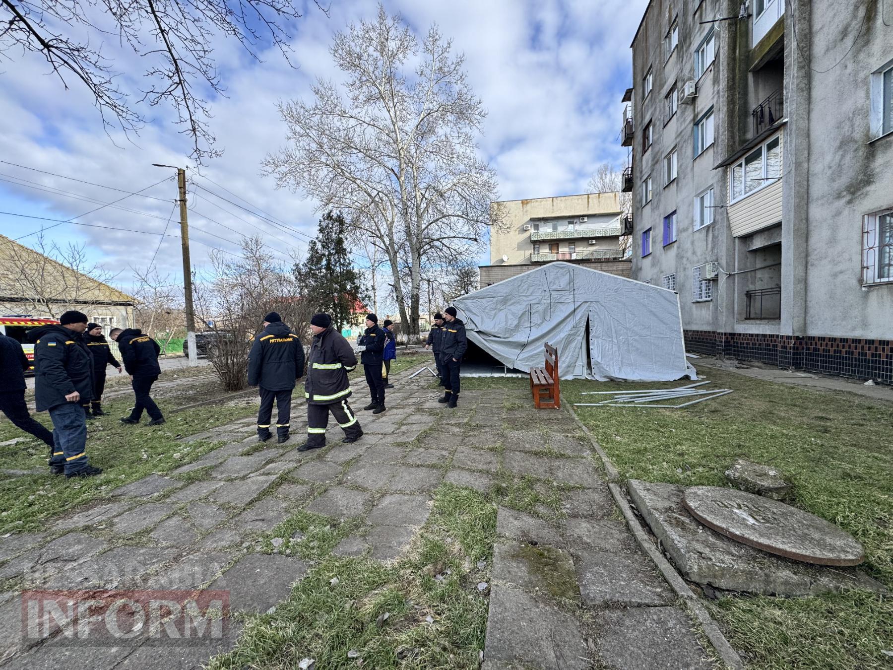 В Кілії розгорнуті пункти обігріву та польові кухні на період надзвичайної ситуації