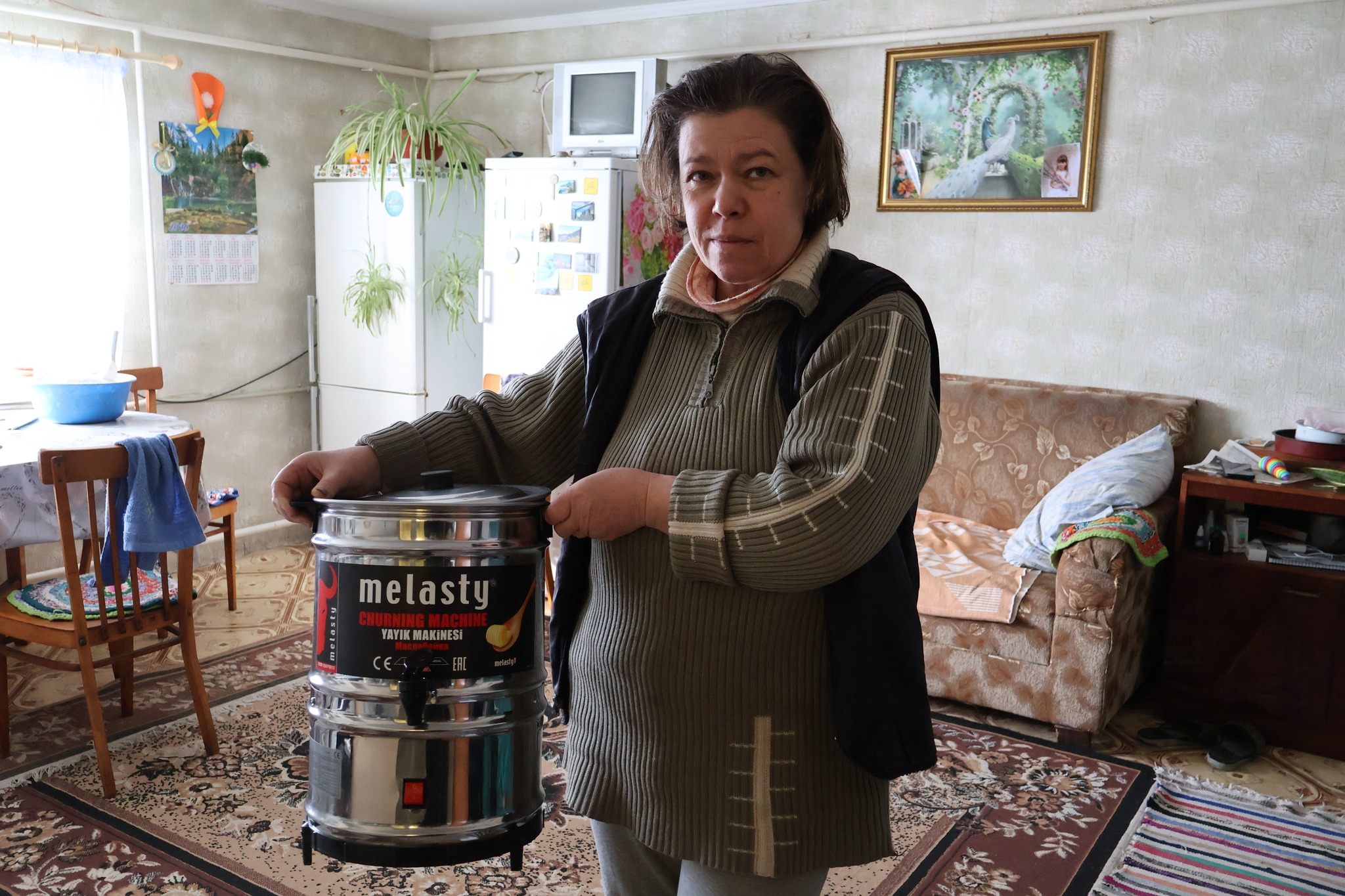 У Білгород-Дністровському районі фермерка завдяки гранту модернізувала своє господарство