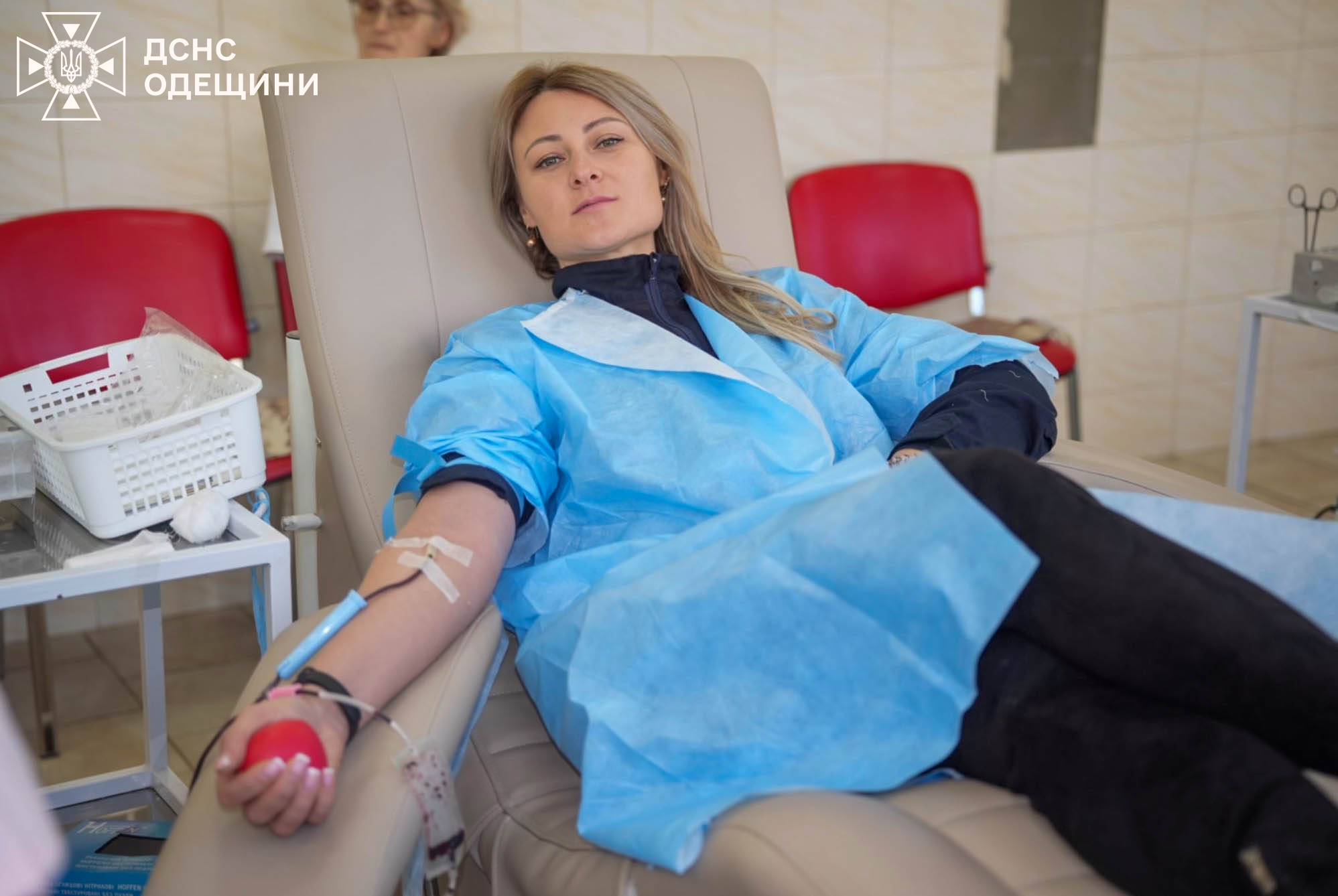 Рятувальники Одещини стали донорами крові