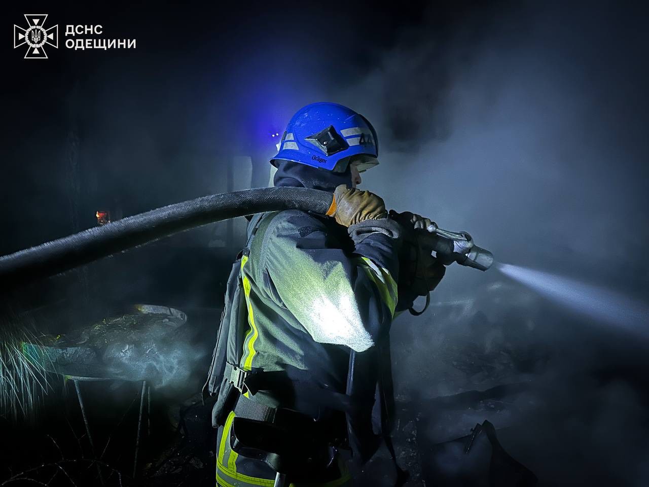 Вночі ворог знову атакував південь Одещини ударними безпілотниками