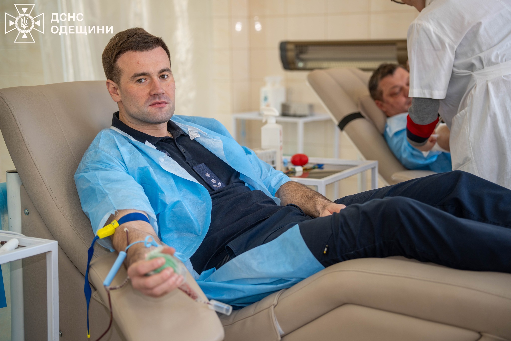 Рятувальники Одещини стали донорами крові