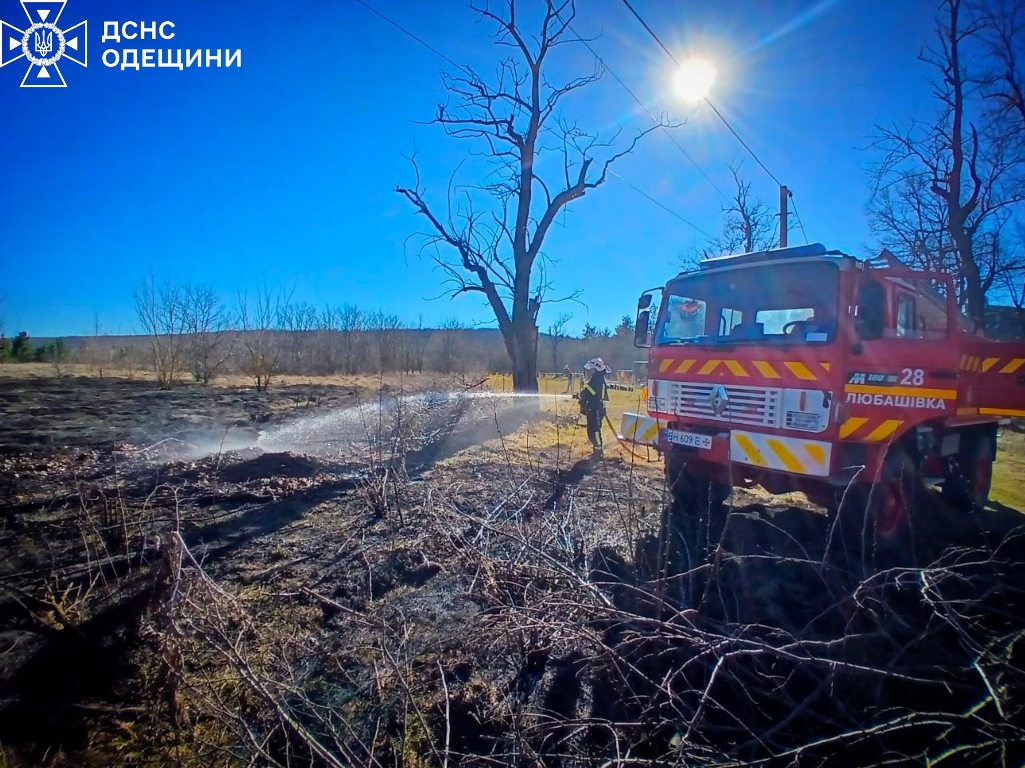 З настанням тепла на Одещині різко зросла кількість пожеж в екосистемах