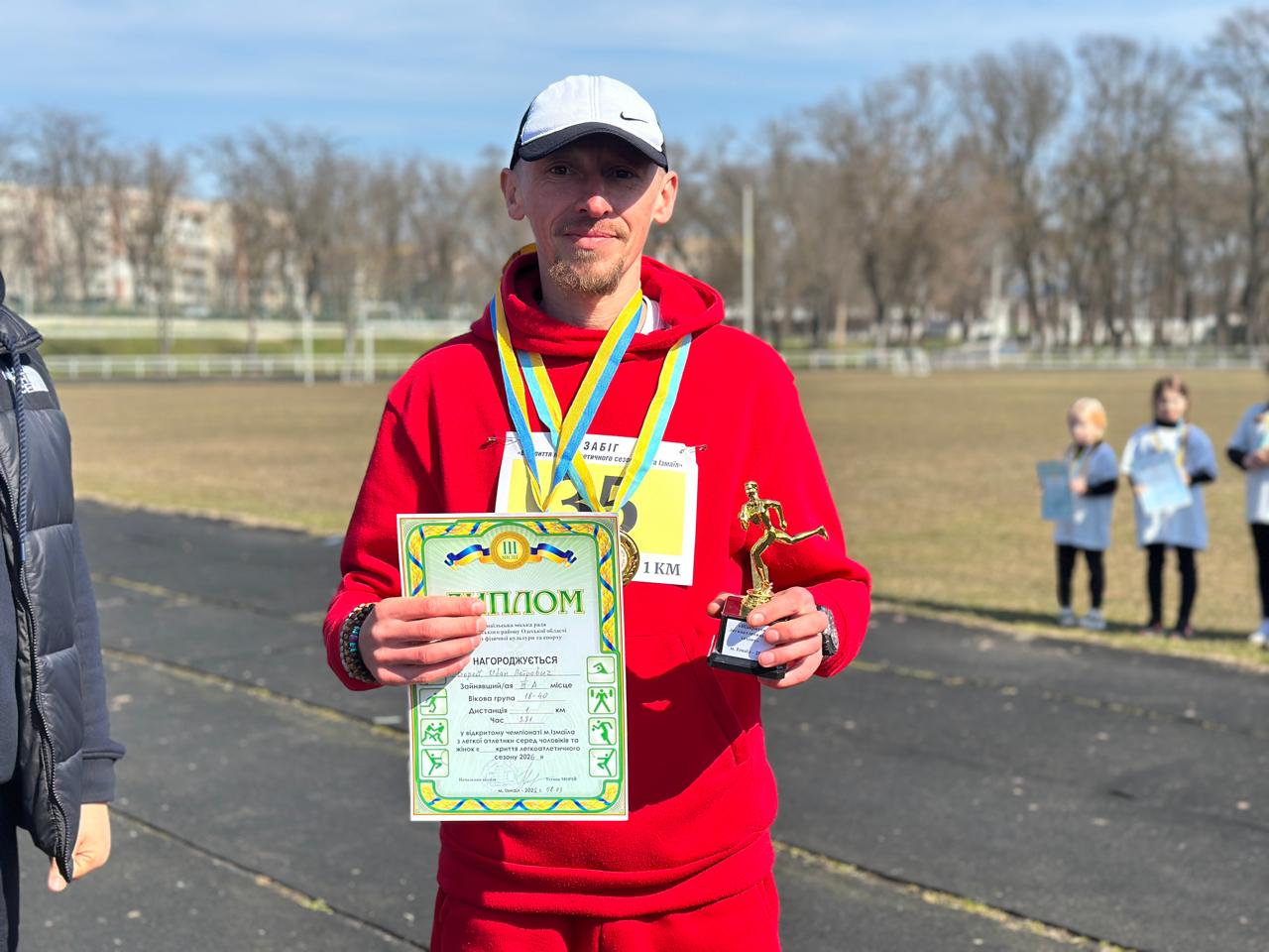 Прикордонник Ізмаїльського загону переміг у міському легкоатлетичному чемпіонаті