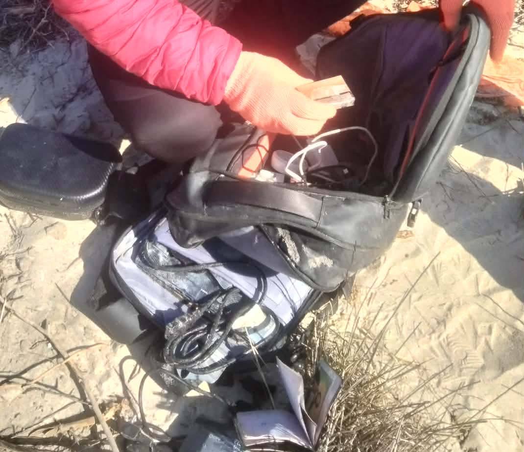 На території Нацпарку Одещини знайдено речі та паспорт громадянина рф