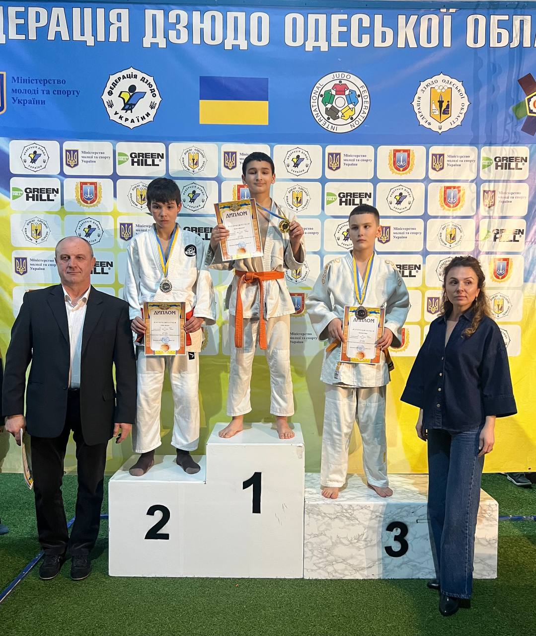 Спортсмени Арцизької громади стали призерами змагань «Південна ліга дзюдо 2026»