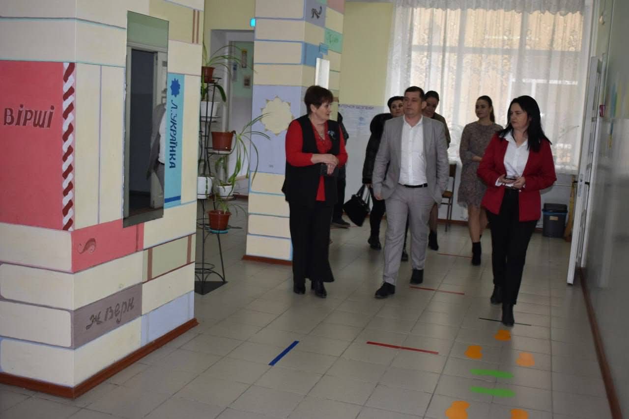 У громаді Ізмаїльського району високим гостям показали ліцей із сучасним освітнім простором