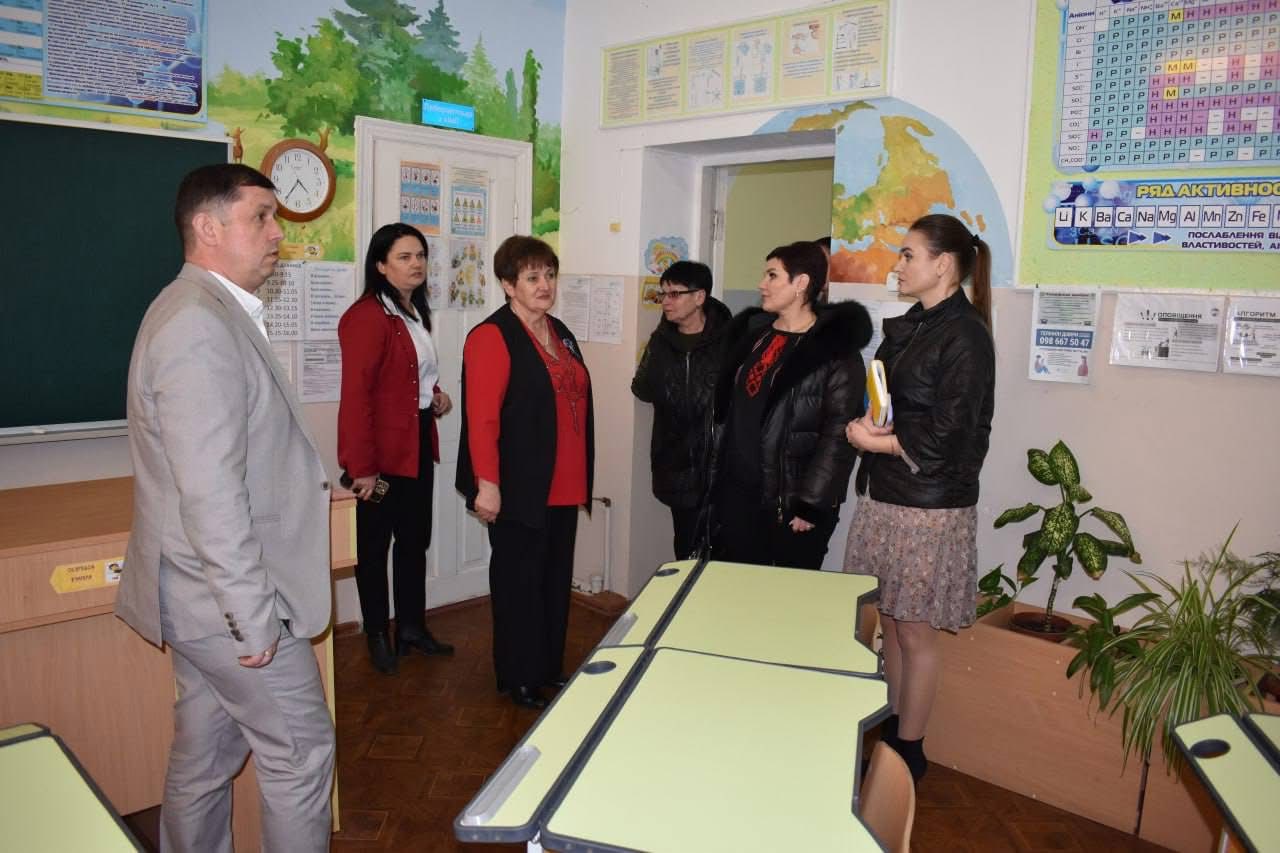 У громаді Ізмаїльського району високим гостям показали ліцей із сучасним освітнім простором