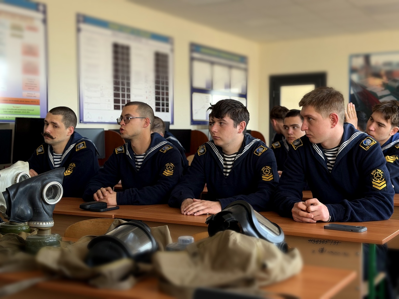 Ізмаїльські курсанти НУ «Одеська морська академія» навчаються у тих, хто щодня стоїть на варті кордону