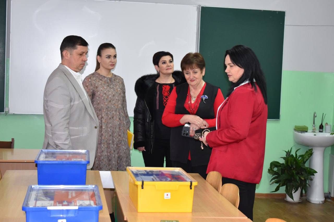 У громаді Ізмаїльського району високим гостям показали ліцей із сучасним освітнім простором