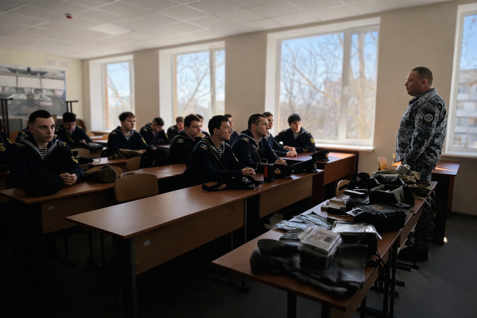 Ізмаїльські курсанти НУ «Одеська морська академія» навчаються у тих, хто щодня стоїть на варті кордону