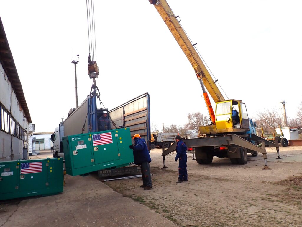 Потужні генератори від США забезпечуватимуть зрошення на Білгород-Дністровщині