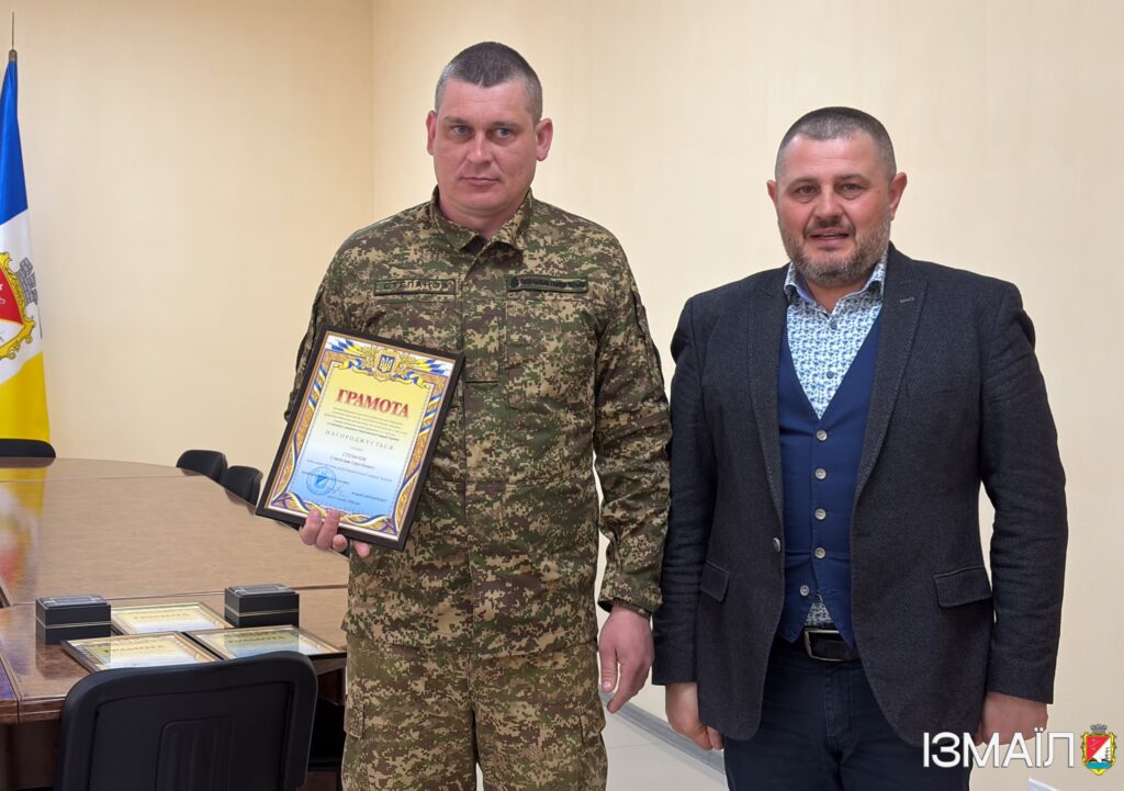 В Ізмаїлі привітали гвардійців