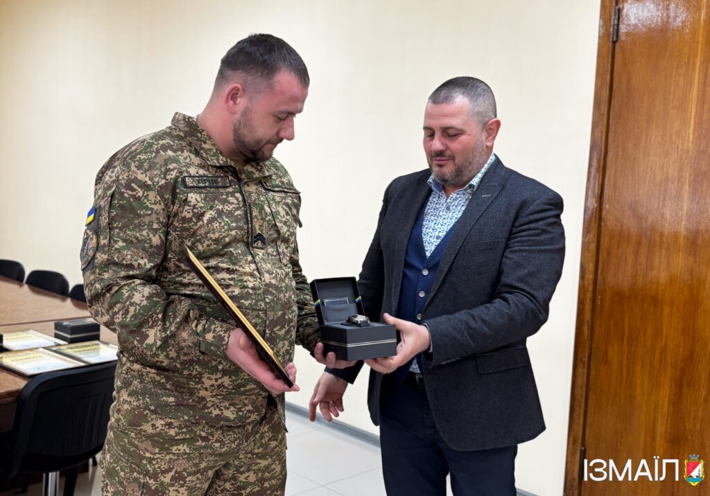 В Ізмаїлі привітали гвардійців