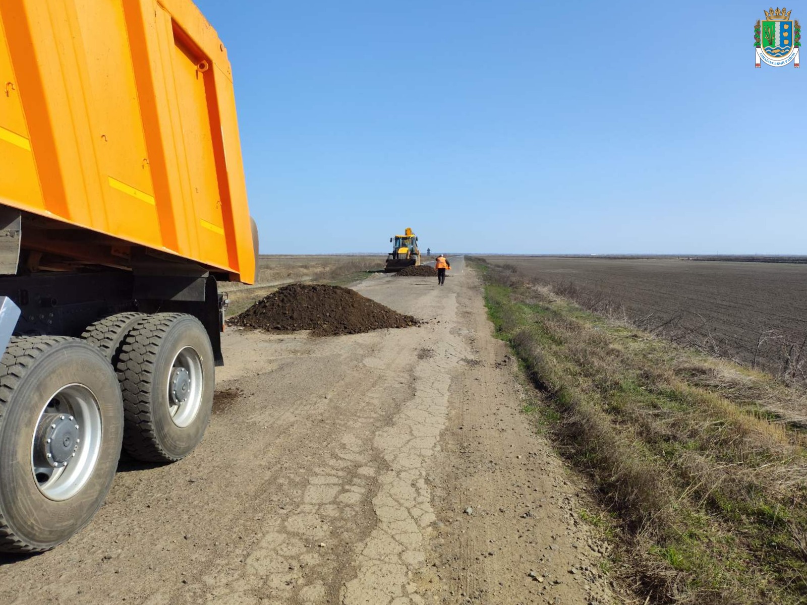 Розпочато роботи по відновленню ділянки траси між селом Кислиця та містом Кілія