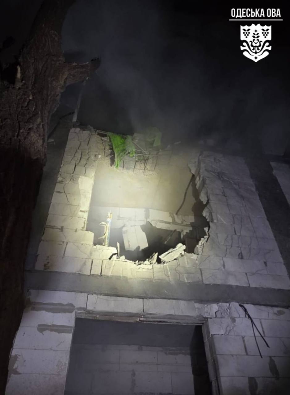 Вночі ворог знову атакував південь Одещини ударними безпілотниками