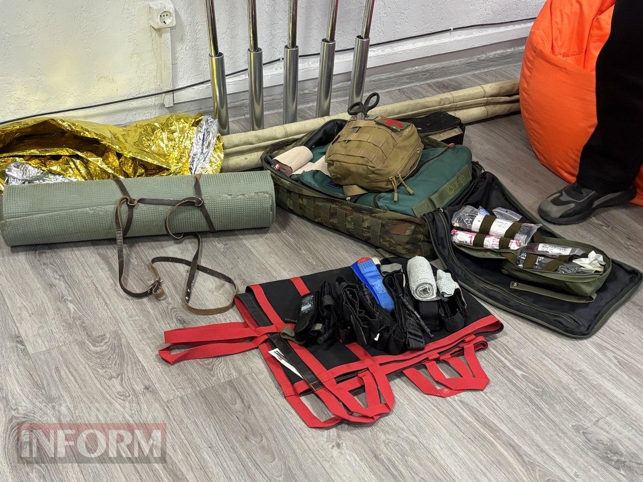 Знання, що рятують: військові медики провели вишкіл для ізмаїльських волонтерів