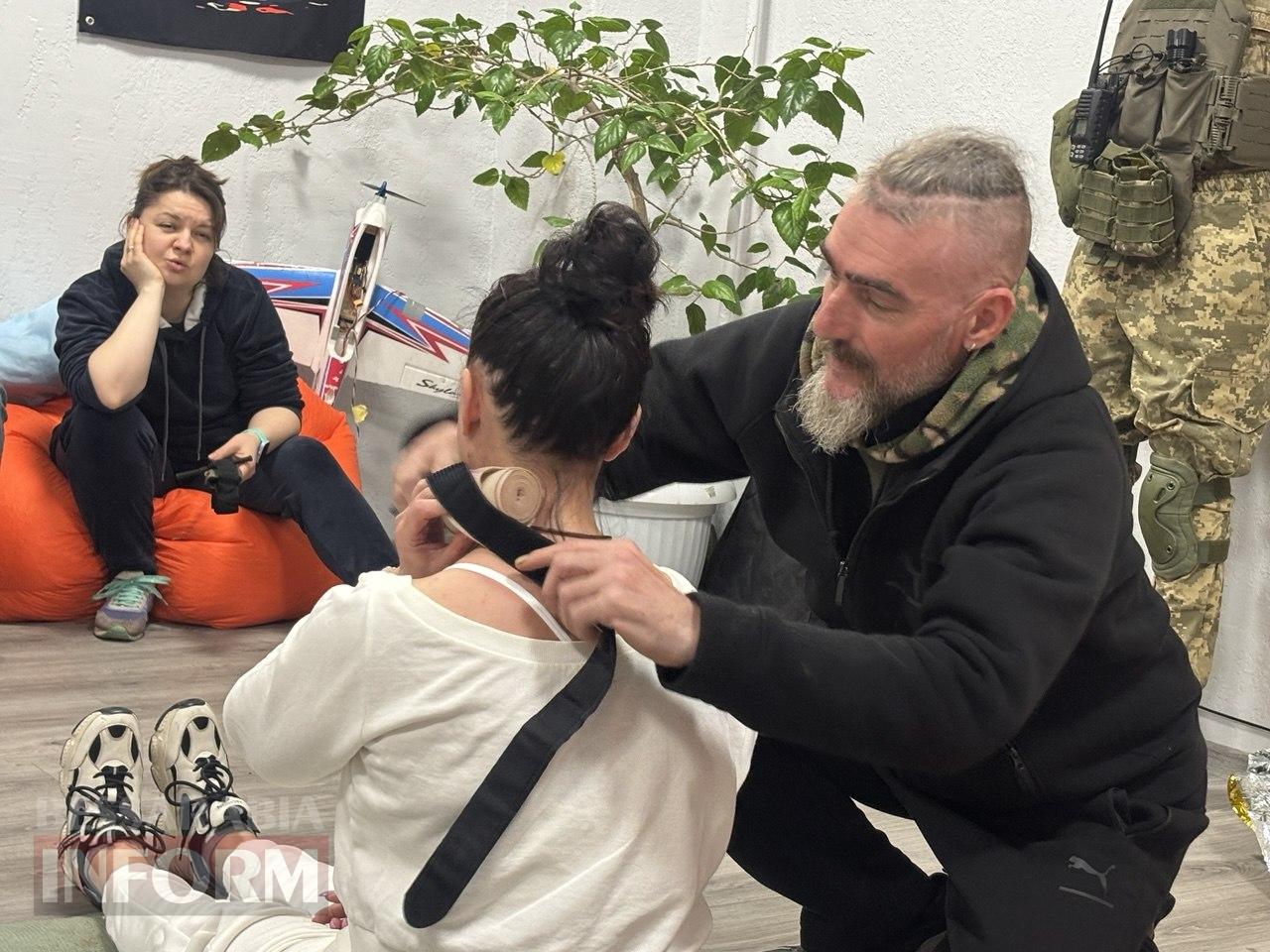 Знання, що рятують: військові медики провели вишкіл для ізмаїльських волонтерів