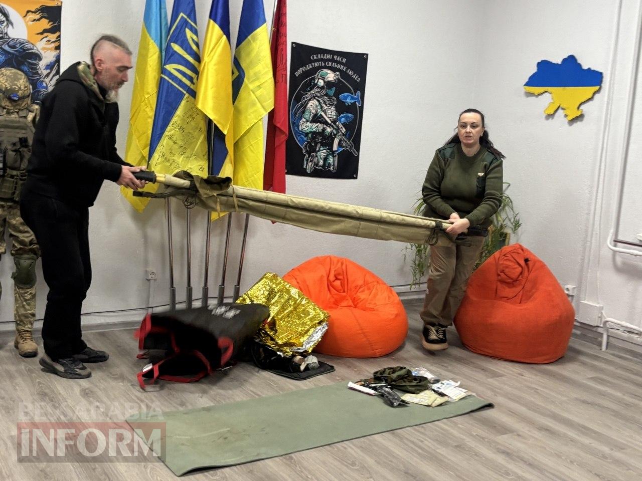 Знання, що рятують: військові медики провели вишкіл для ізмаїльських волонтерів