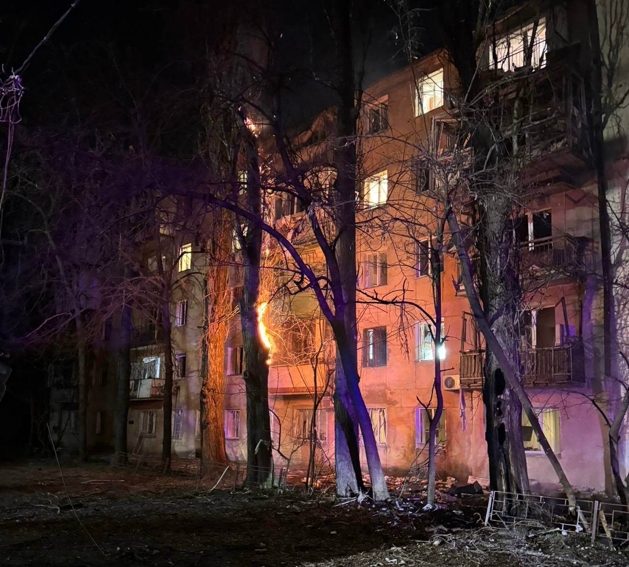 Ворог масовано атакував Одесу: одна людина загинула, 11 постраждалих (оновлено)