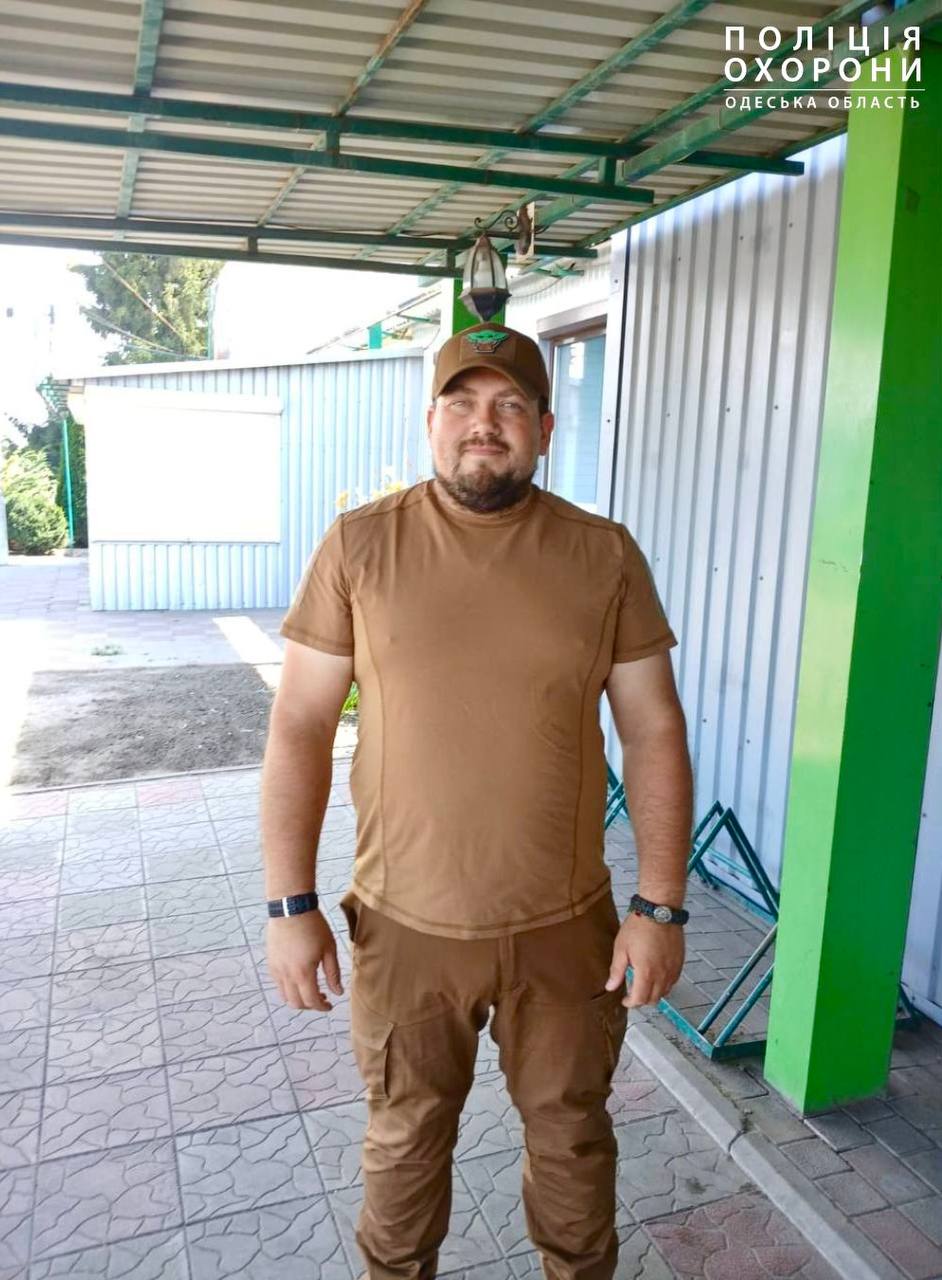 На Одещині ветеран, попри бойові поранення, продовжує службу в поліції охорони