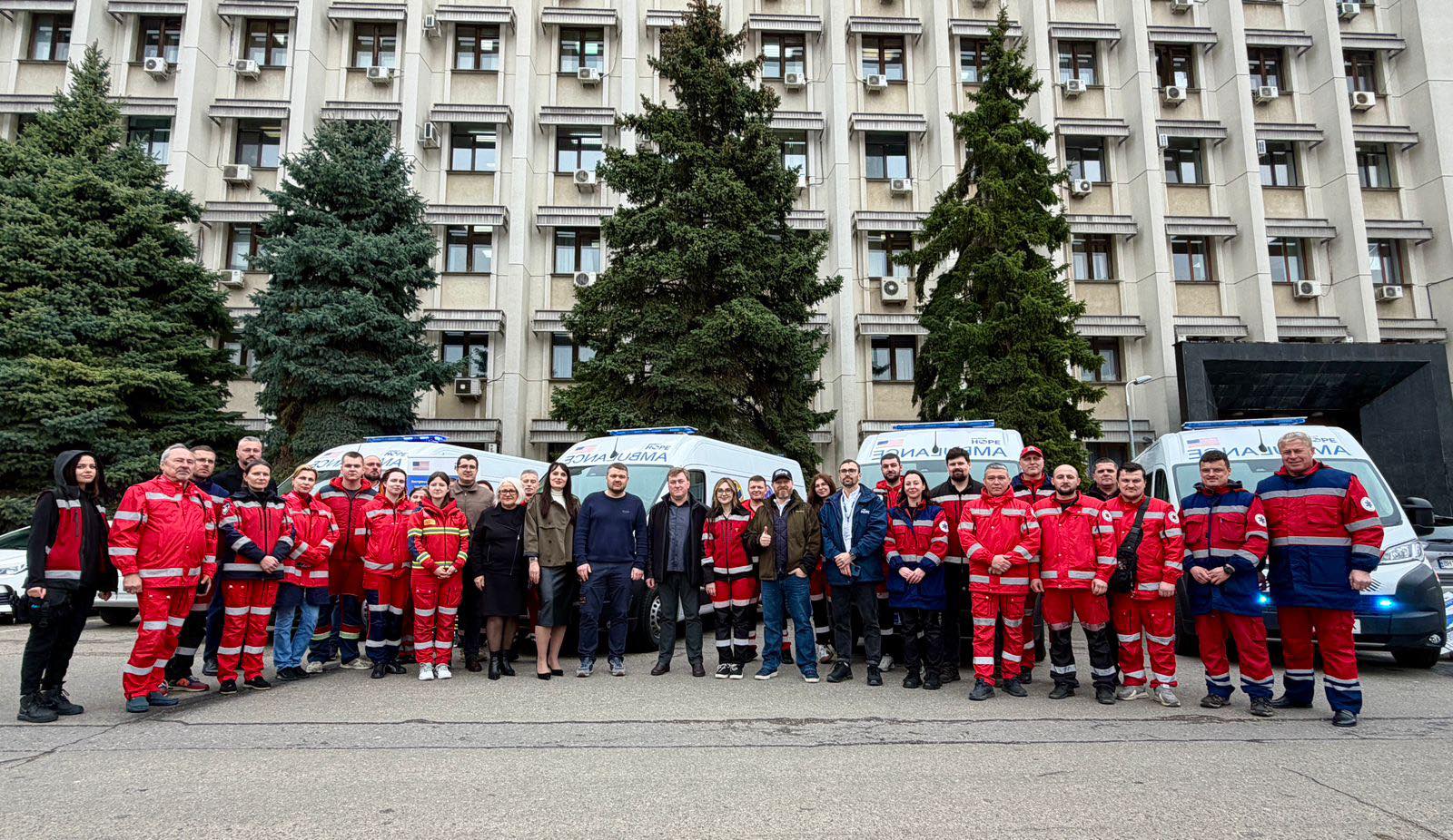 Автопарк екстреної медичної допомоги Одещини поповнився новими реанімобілями