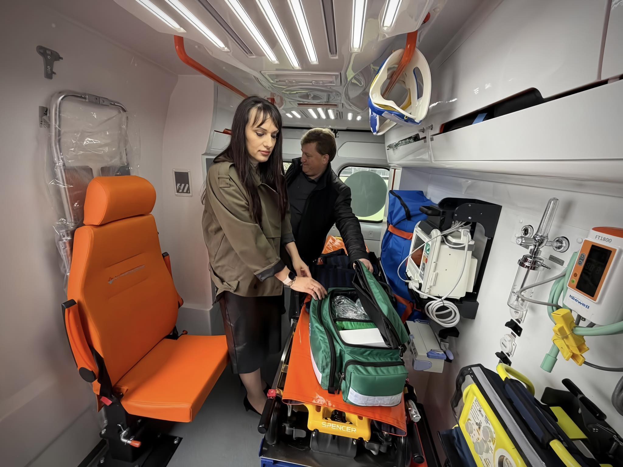 Автопарк екстреної медичної допомоги Одещини поповнився новими реанімобілями