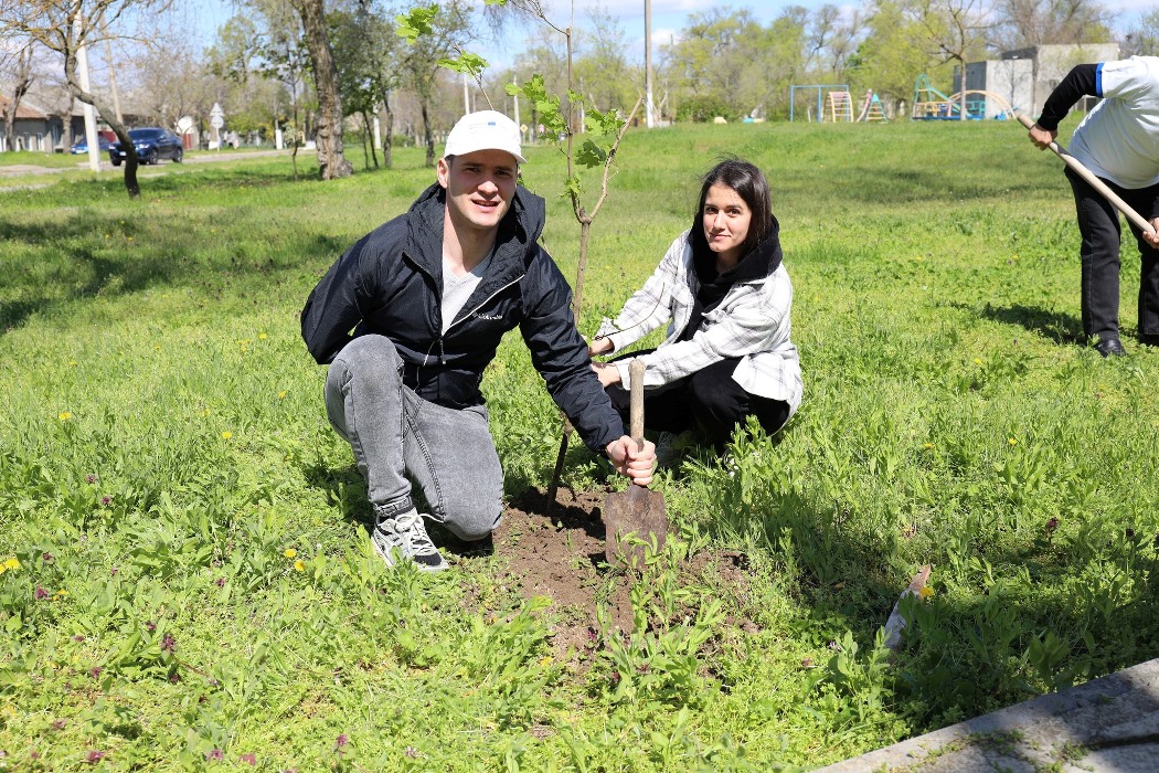 Іронія долі та пам’ять коріння: у Болграді висадили Алею вдячності там, де десять років тому не прижилася «політика»