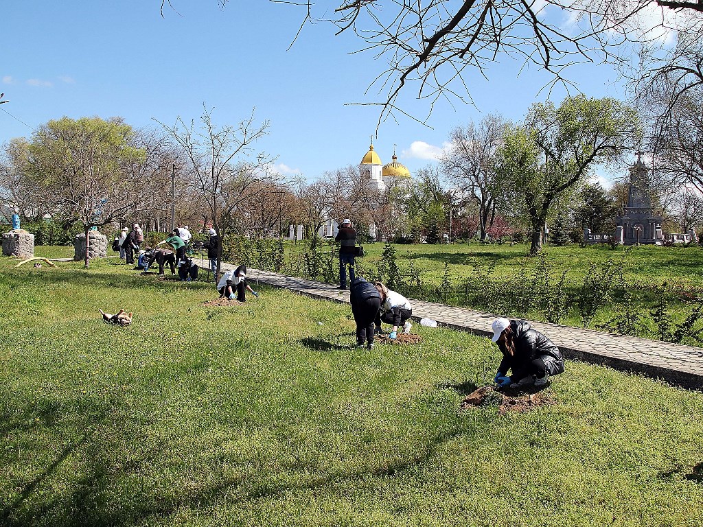 Іронія долі та пам’ять коріння: у Болграді висадили Алею вдячності там, де десять років тому не прижилася «політика»