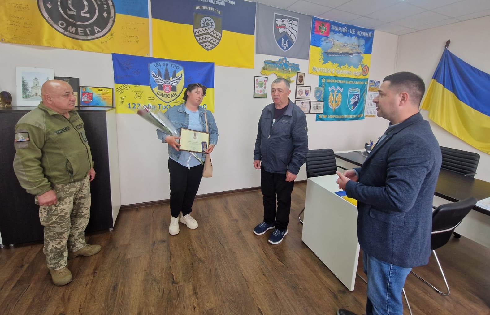 Родині Героя з Болградського району вручено відзнаку президента «За оборону України»