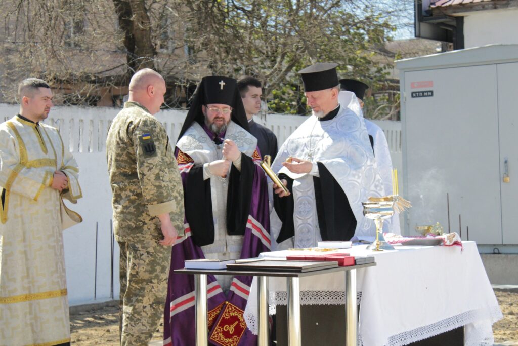 На території військової частини Білгорода-Дністровського зведуть храм