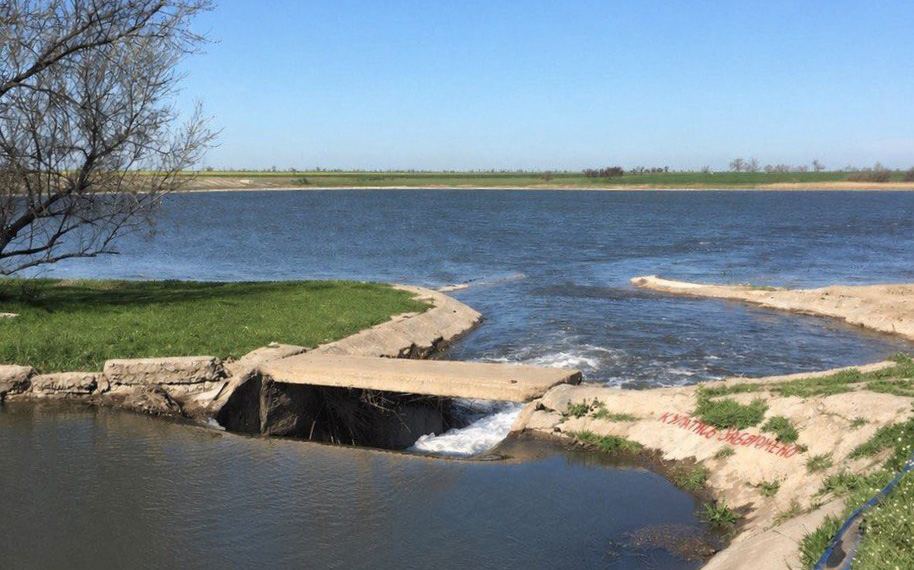 Кілійське МУВГ здійснило примусове поповнення Дмитрівського водосховища